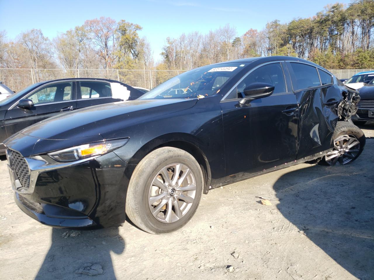 2022 Mazda 3 VIN JM1BPAAL7N1502623