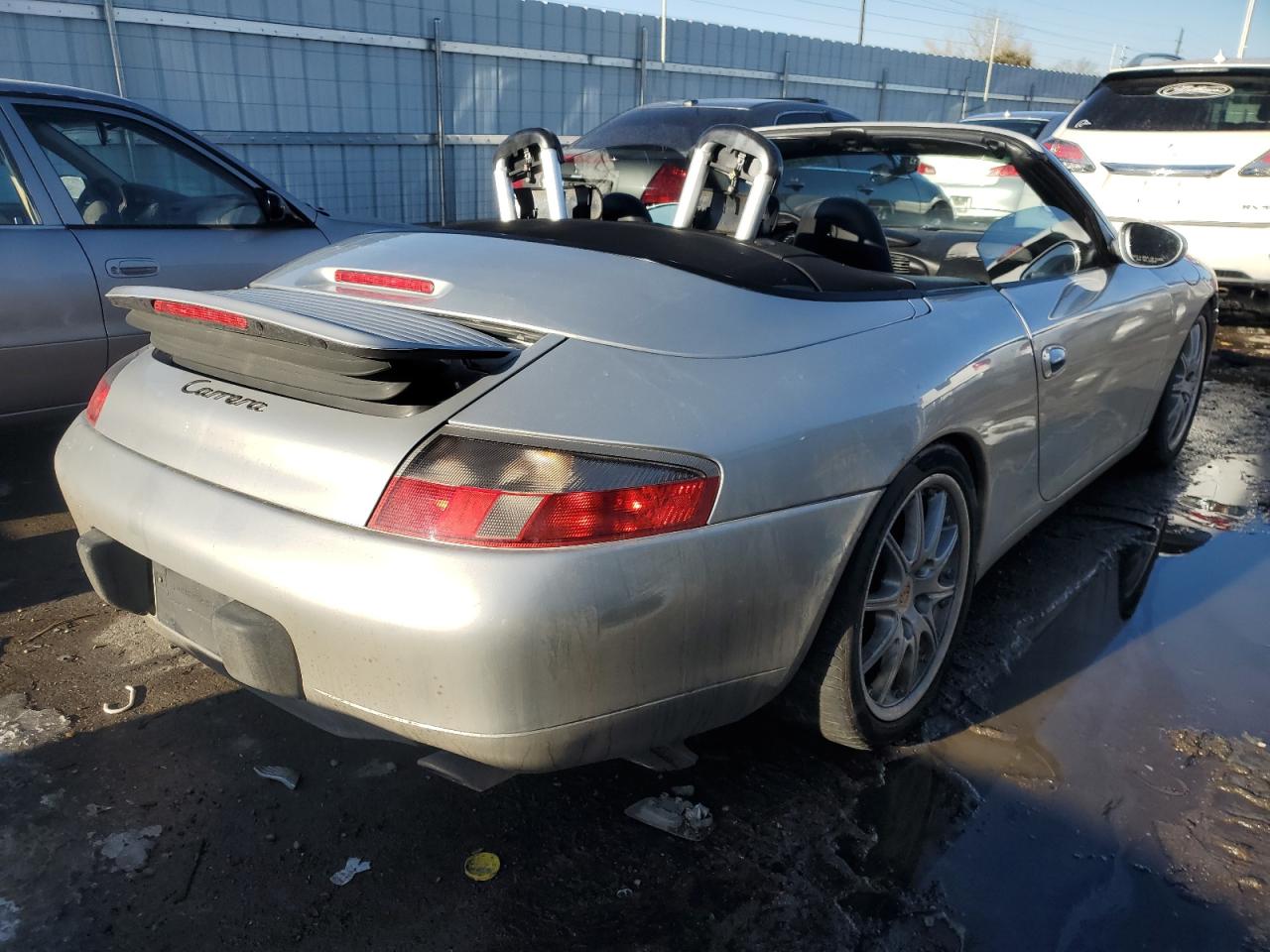 2000 Porsche 911 VIN WP0CA2998YS654039 Copart auction photo, front end / mechanical damage thumbnail 3