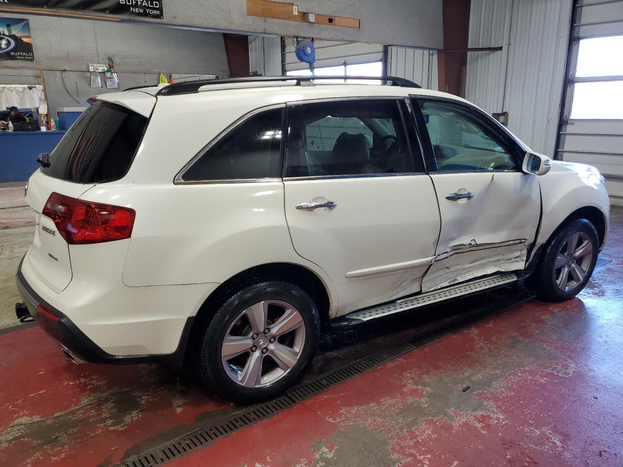 2013 Acura MDX VIN 2HNYD2H33DH513448 Copart auction photo, side damage thumbnail 3