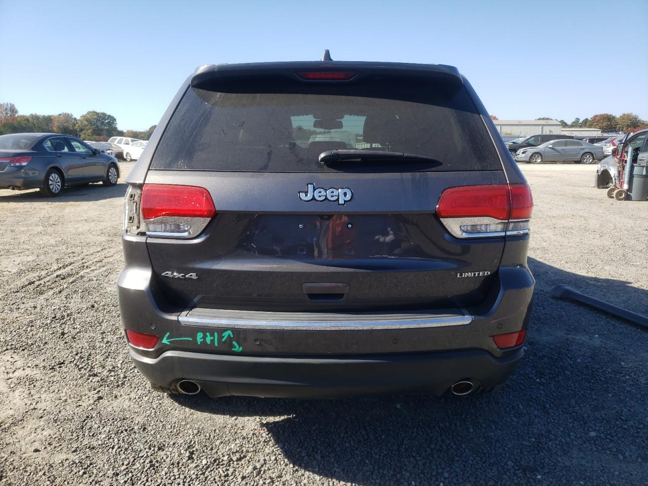 2014 Jeep Grand Cherokee VIN 1C4RJFBG4EC377440 Copart auction photo, all over damage thumbnail 6