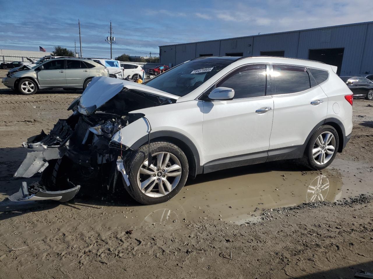 2016 Hyundai Santa Fe VIN 5XYZWDLA7GG319854