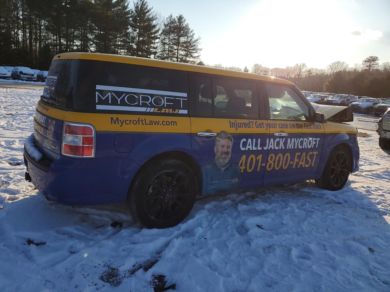 2016 Ford Flex VIN 2FMHK6C83GBA06185 Copart auction photo, front end damage thumbnail 3