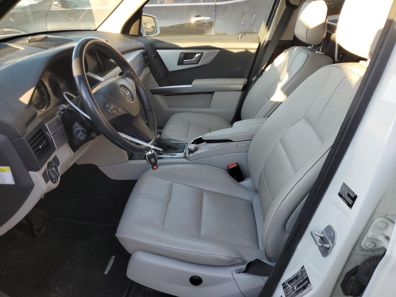 2010 Mercedes-Benz GLK-klasse VIN WDCGG8HB8AF262629 Copart auction photo, front end / side damage thumbnail 7