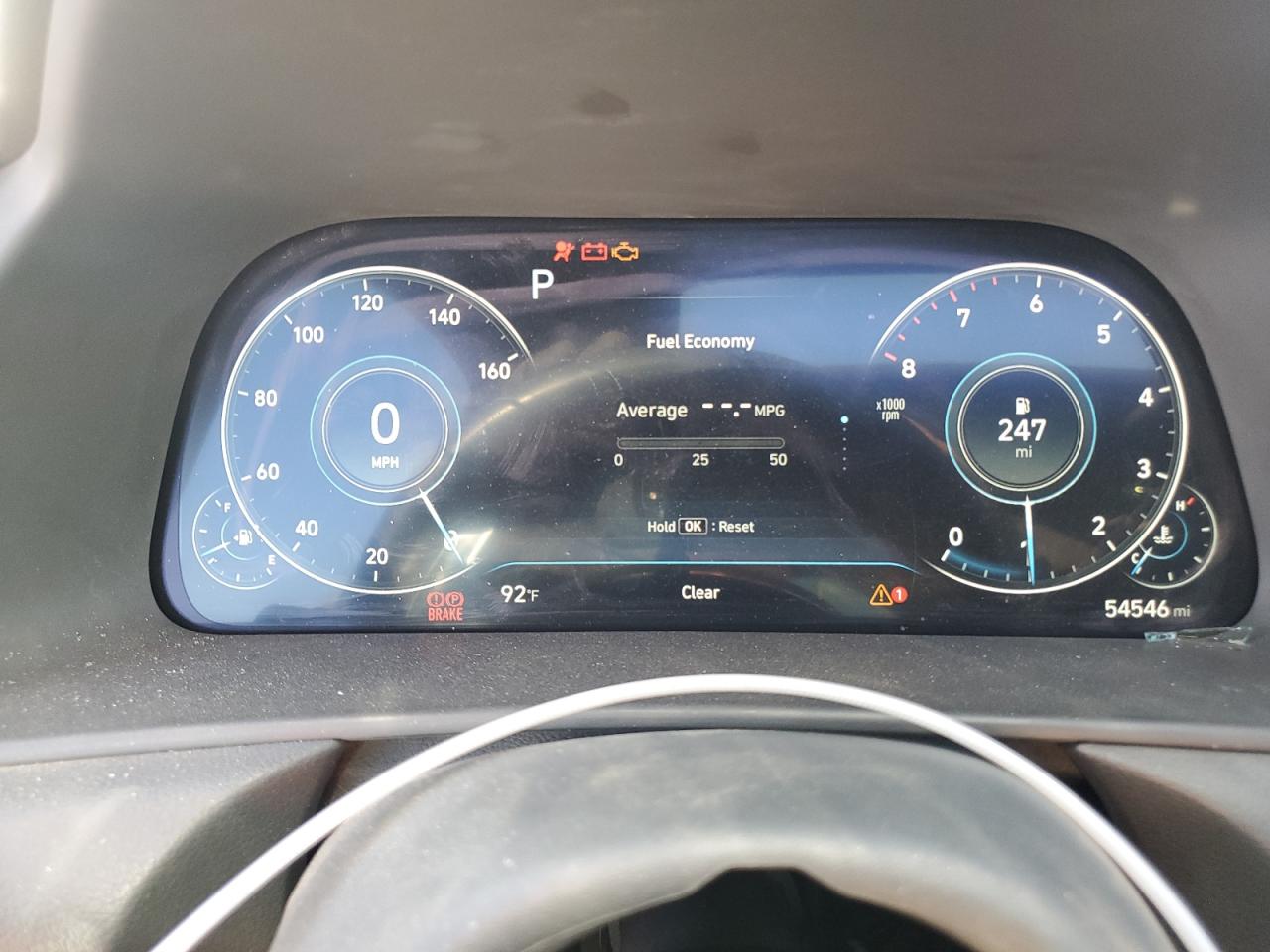 2022 Hyundai Sonata VIN KMHL44J25NA209031 Copart auction photo, front end / top/roof damage thumbnail 9