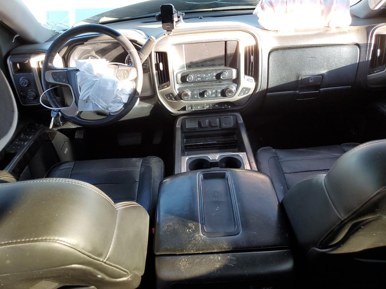 2014 GMC Sierra VIN 3GTU2WEJ3EG492364 Copart auction photo, front end / undercarriage damage thumbnail 8