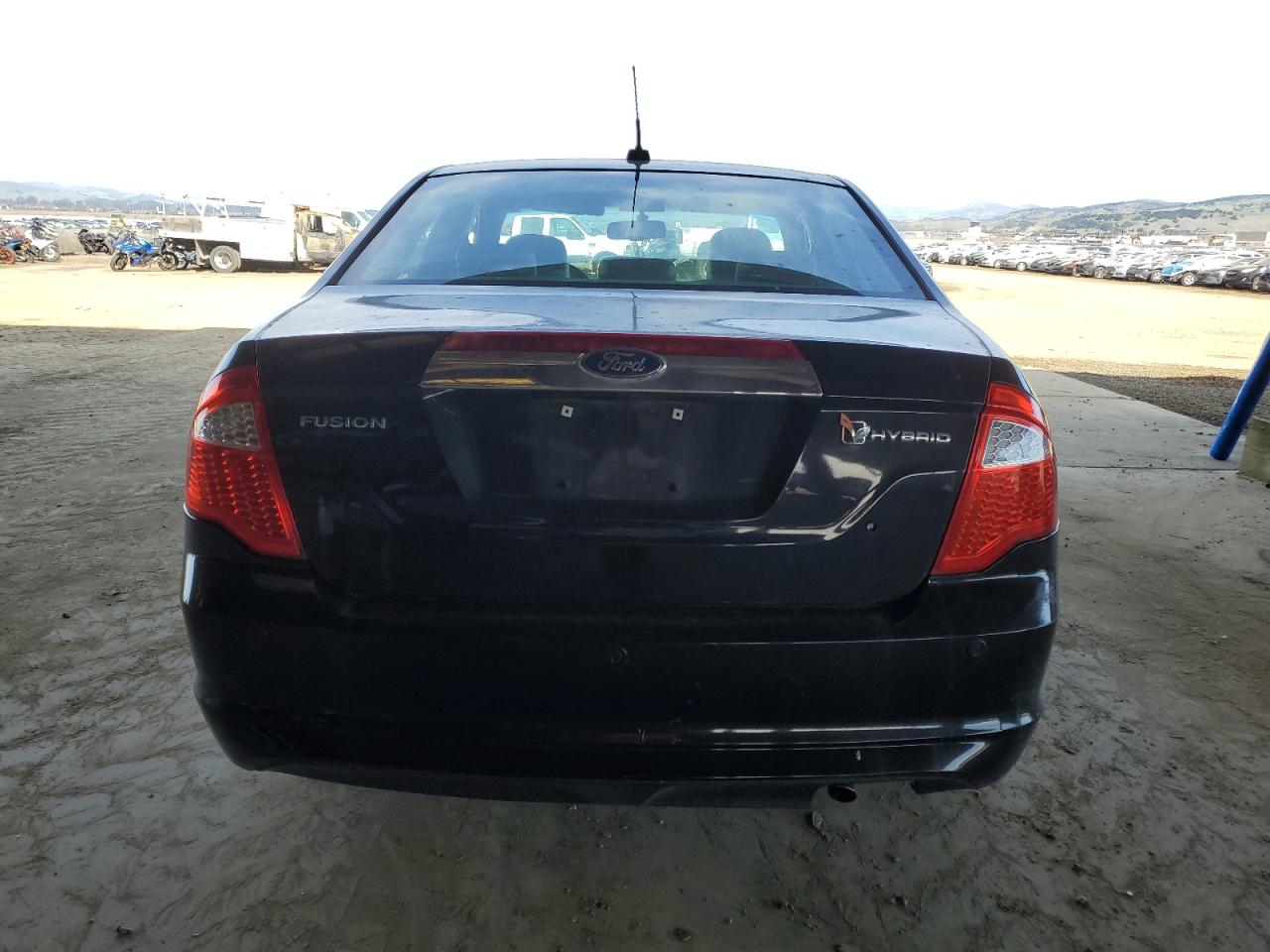 2010 Ford Fusion VIN 3FADP0L37AR354561 Copart auction photo, front end / side damage thumbnail 6
