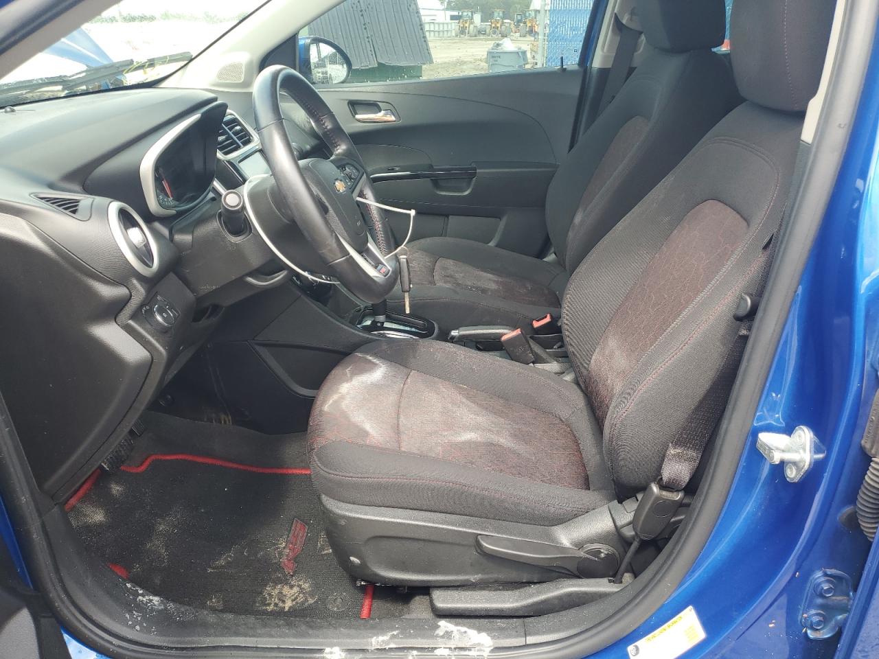 2017 Chevrolet Sonic VIN 1G1JD5SHXH4163308 Copart auction photo, water/flood damage thumbnail 7