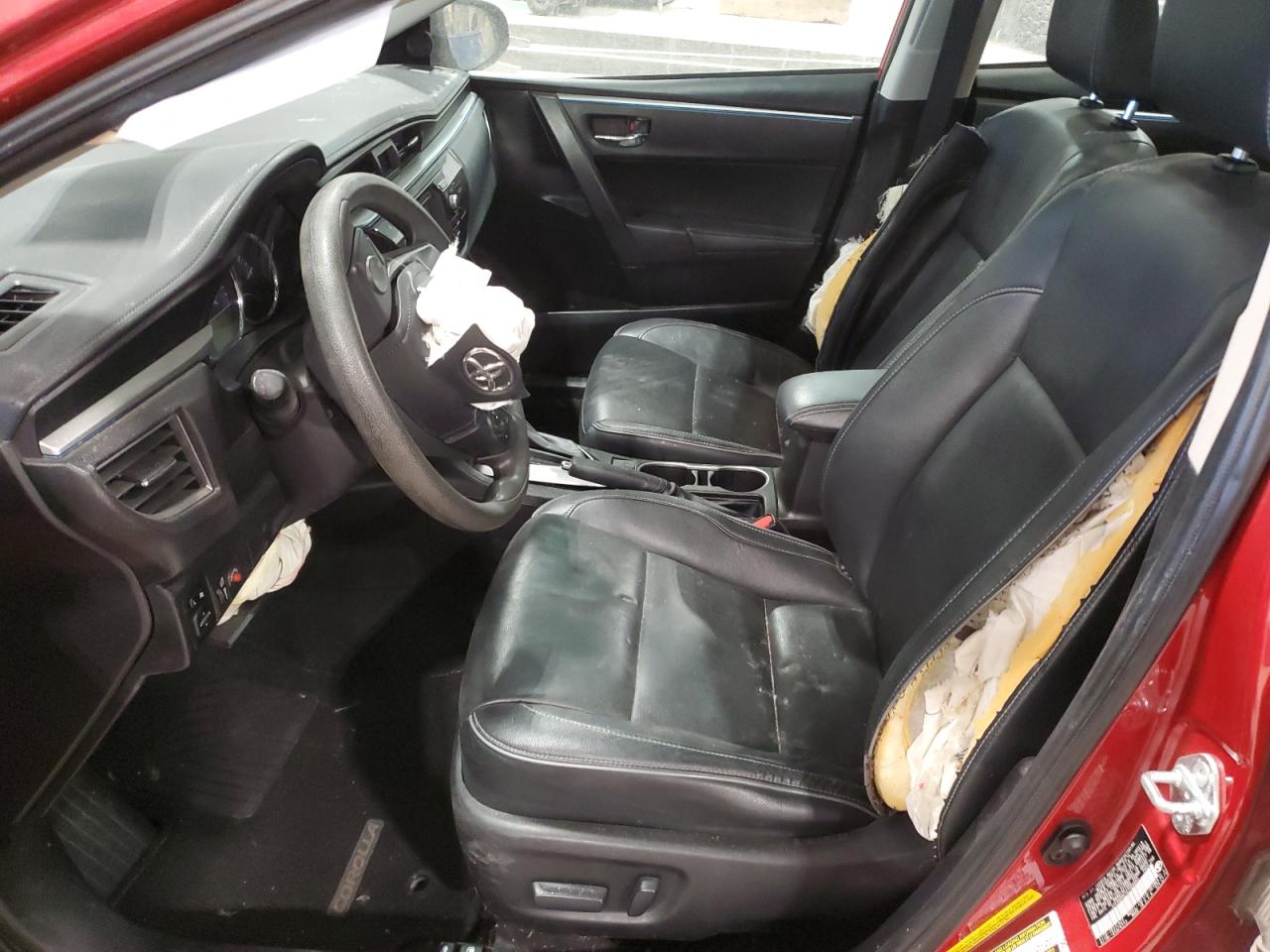 2014 Toyota Corolla VIN 5YFBURHE4EP068865 Copart auction photo, front end / hail damage thumbnail 7