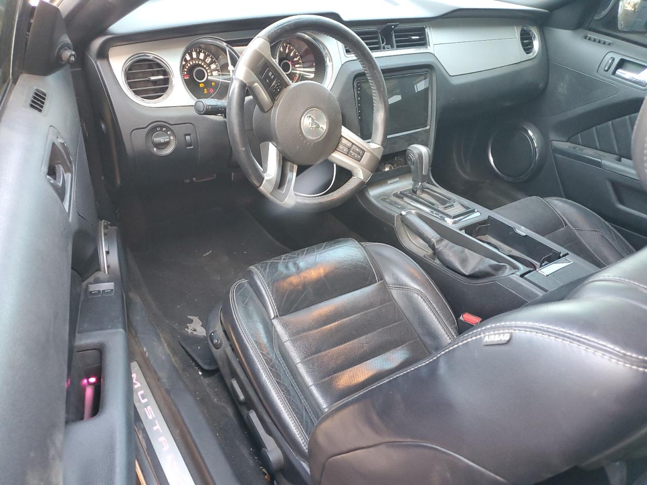 2014 Ford Mustang VIN 1ZVBP8AM9E5217574 Copart auction photo, front end / side damage thumbnail 8