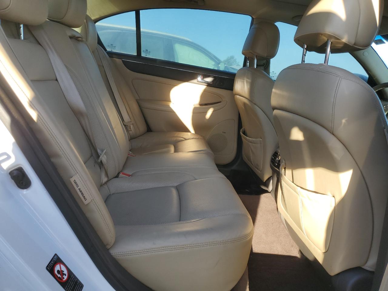 2011 Hyundai Genesis VIN KMHGC4DE2BU132185 Copart auction photo, front end damage thumbnail 10