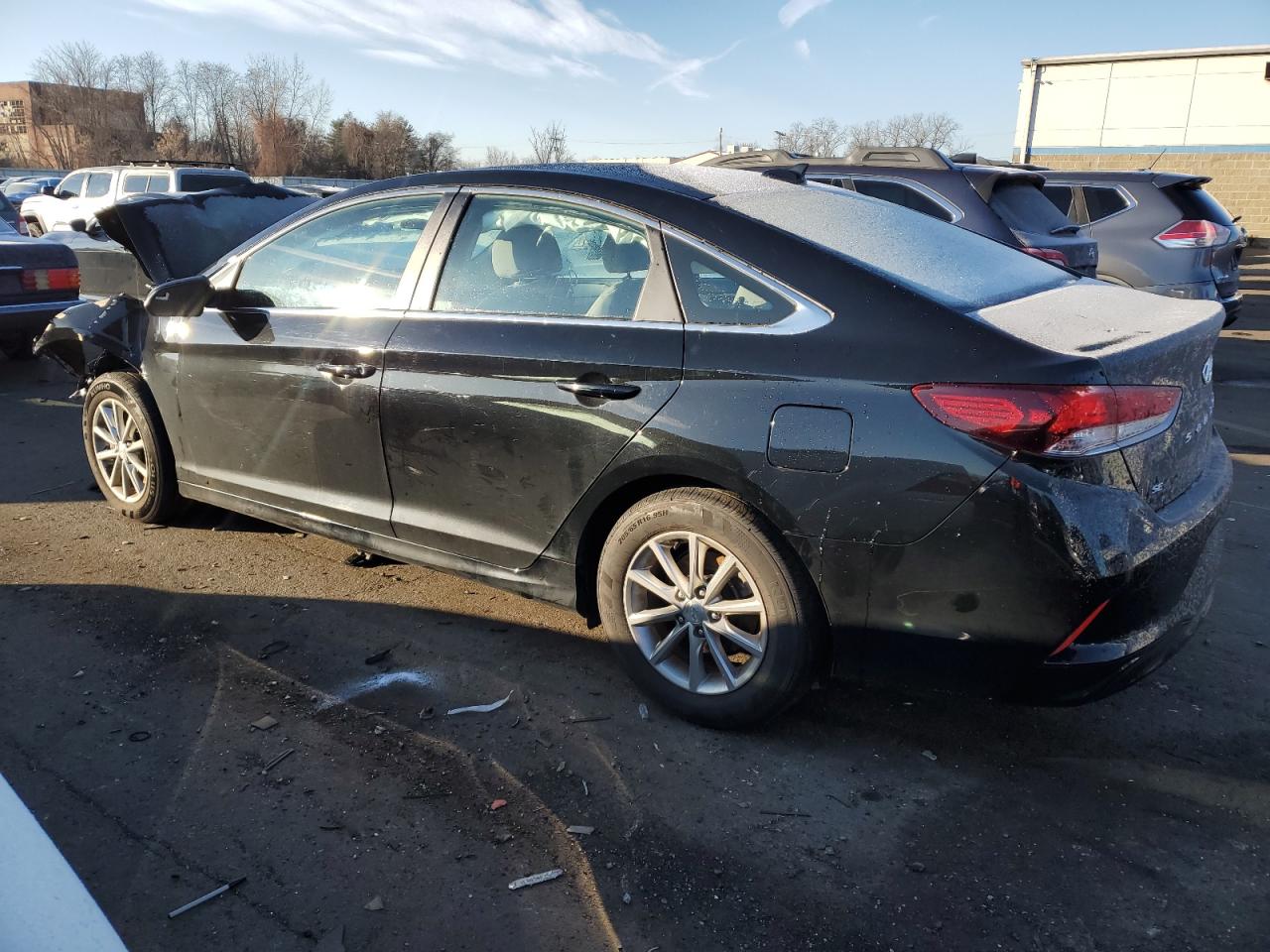 2019 Hyundai Sonata VIN 5NPE24AF6KH780313 Copart auction photo, front end damage thumbnail 2