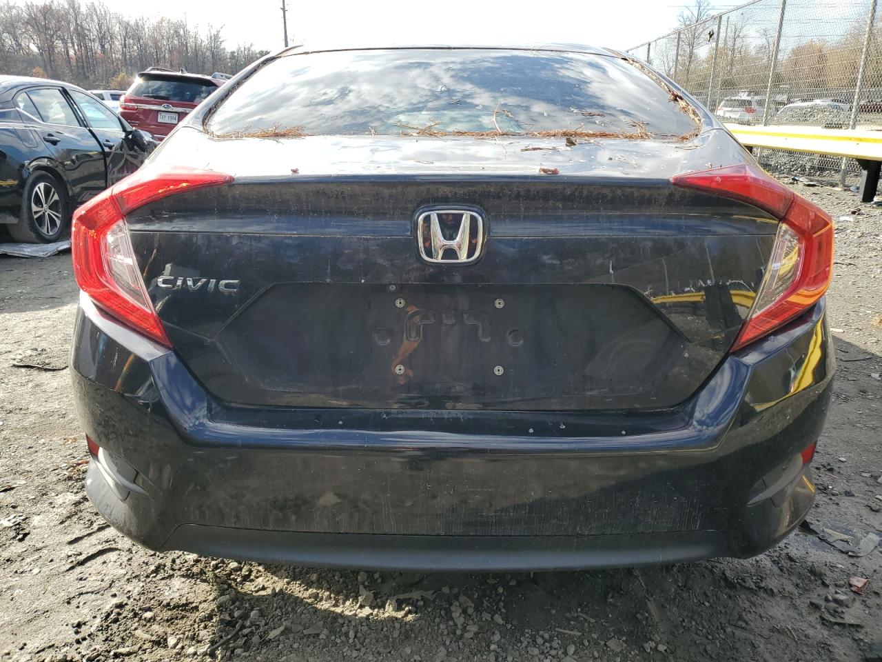 2016 Honda Civic VIN 2HGFC2F53GH574390 Copart auction photo, all over damage thumbnail 6