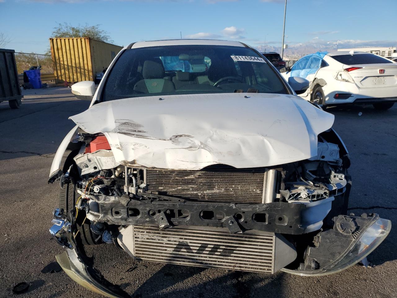 2013 Ford Focus VIN 1FADP3L92DL264100 Copart auction photo, front end damage thumbnail 5