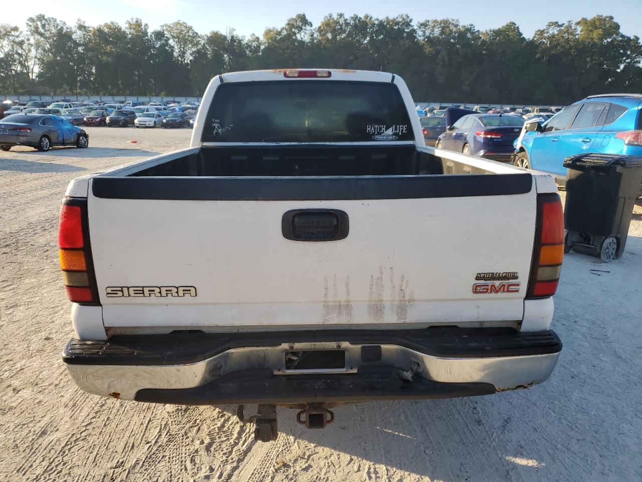 2004 GMC Sierra VIN 2GTEC19V841140423 Copart auction photo, water/flood damage thumbnail 6