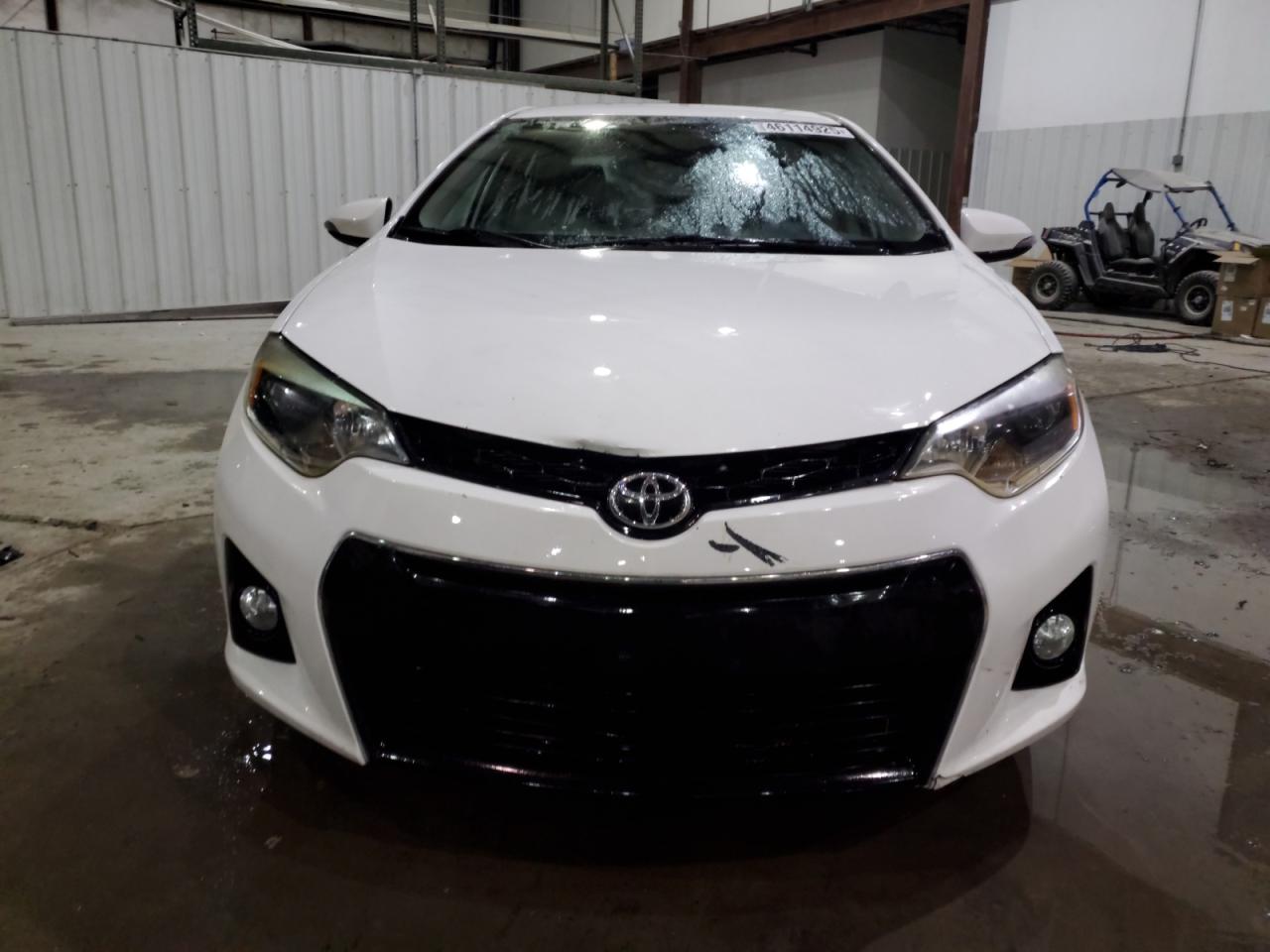 2016 Toyota Corolla VIN 2T1BURHE0GC572185 Copart auction photo, water/flood damage thumbnail 5