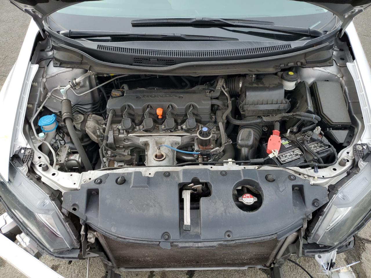2014 Honda Civic VIN 19XFB2F59EE212557 Copart auction photo, front end damage thumbnail 11