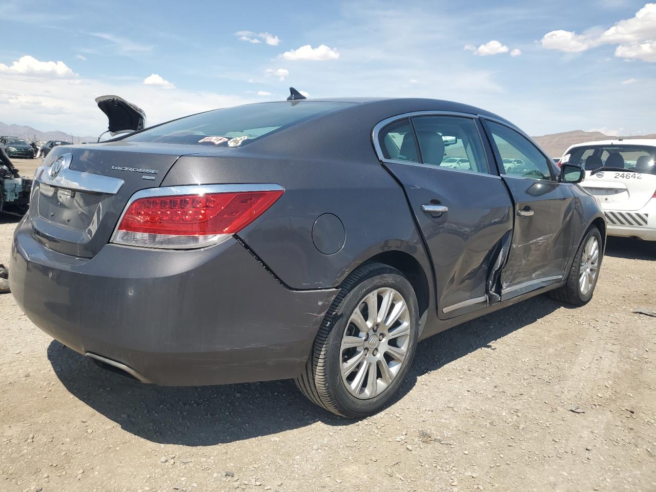 2013 Buick LaCrosse VIN 1G4GG5E30DF318032 Copart auction photo, side damage thumbnail 3