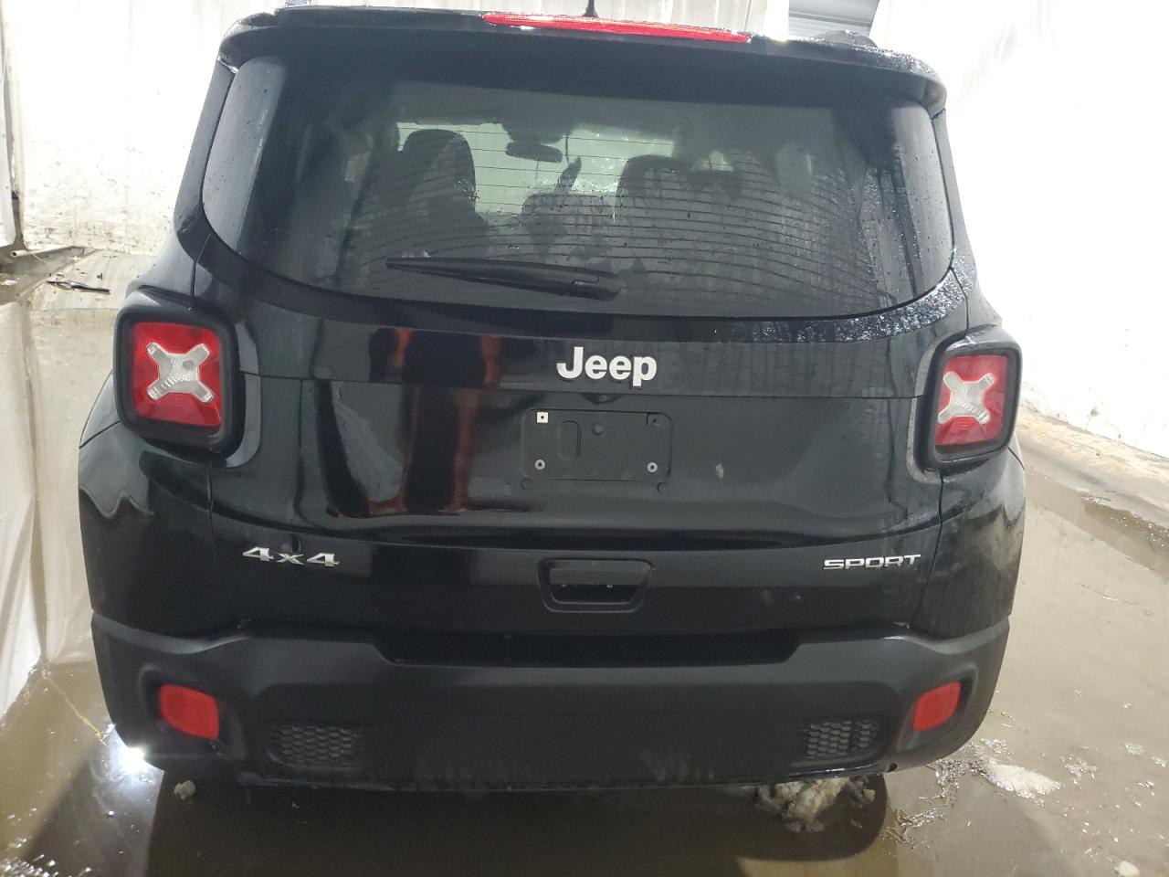 2018 Jeep Renegade VIN ZACCJBAB5JPJ41077 Copart auction photo, front end / side damage thumbnail 6