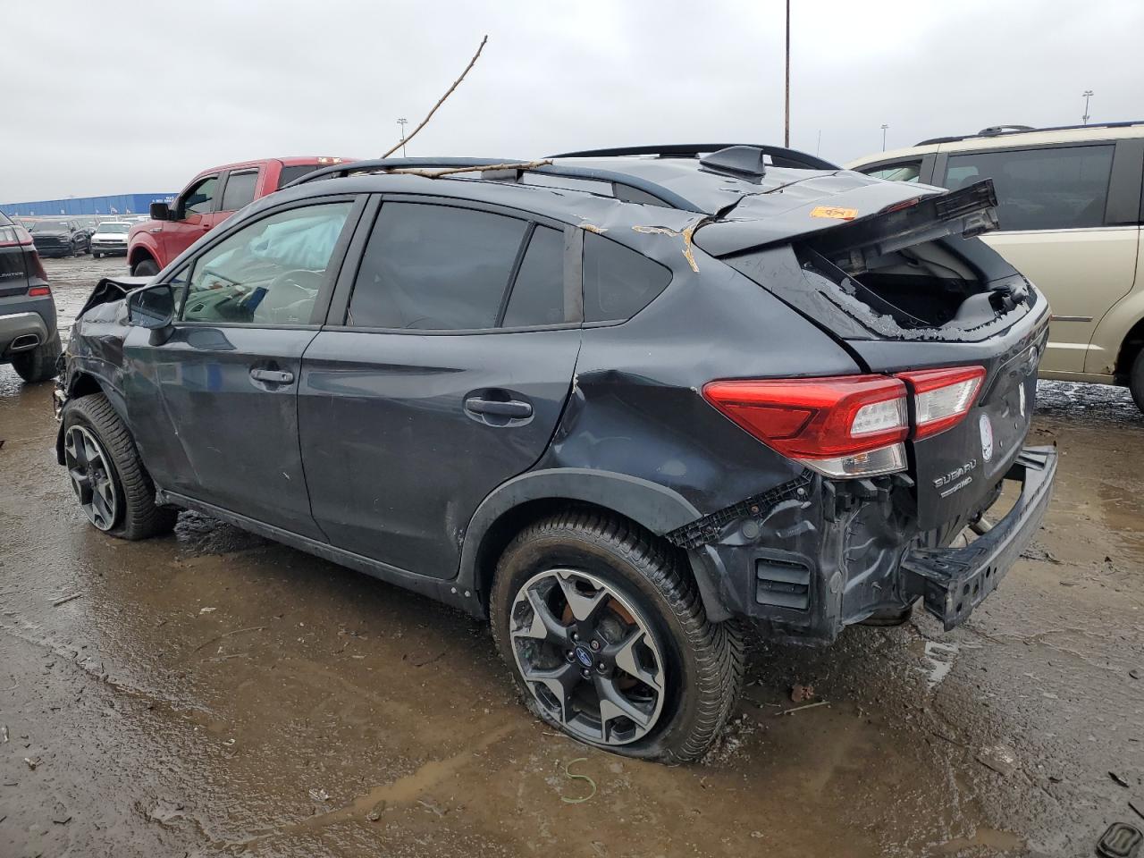 2019 Subaru XV VIN JF2GTACC3K8242028 Copart auction photo, rollover damage thumbnail 2