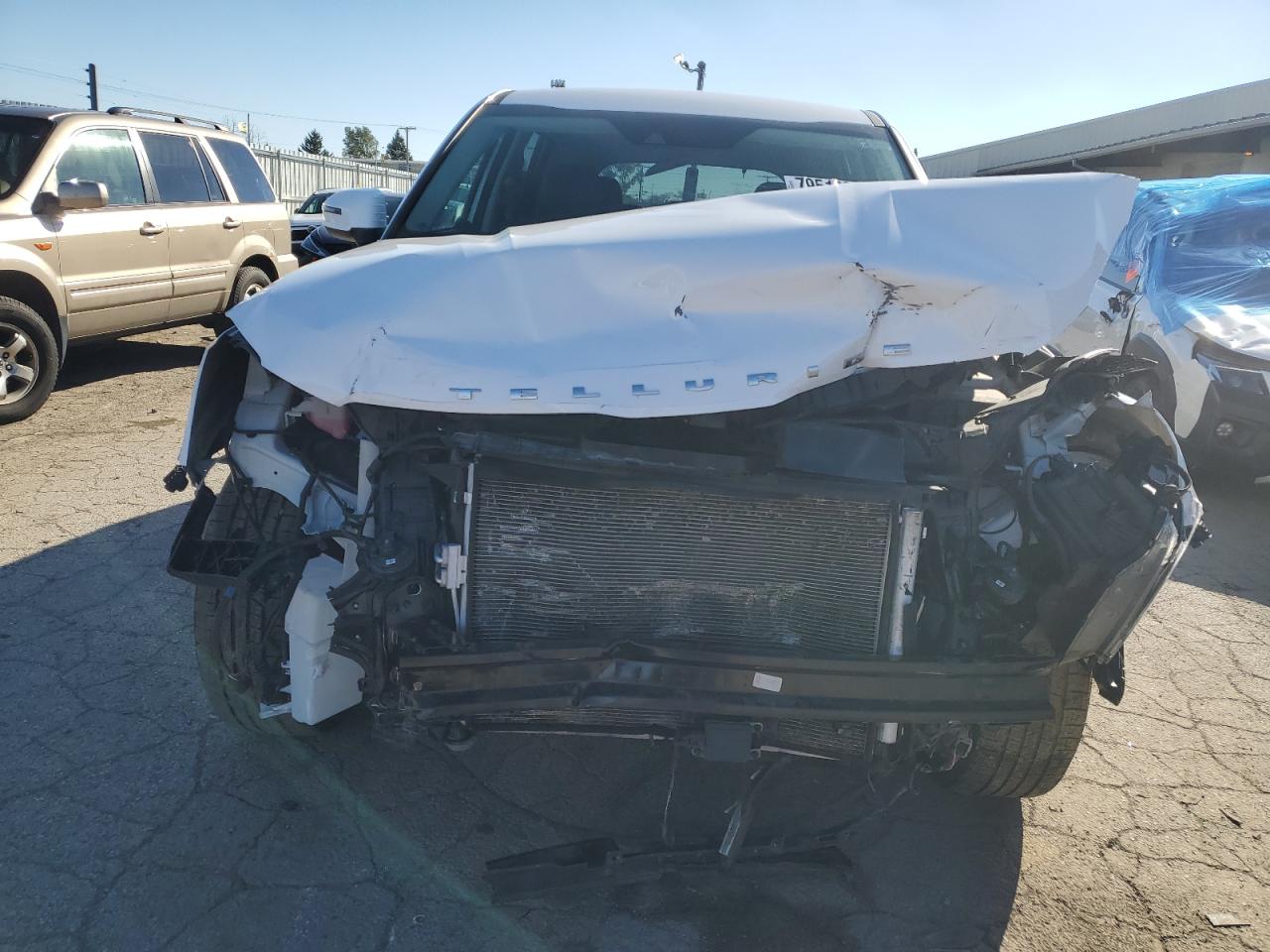 2022 KIA Telluride VIN 5XYP2DHC1NG310187 Copart auction photo, front end damage thumbnail 5