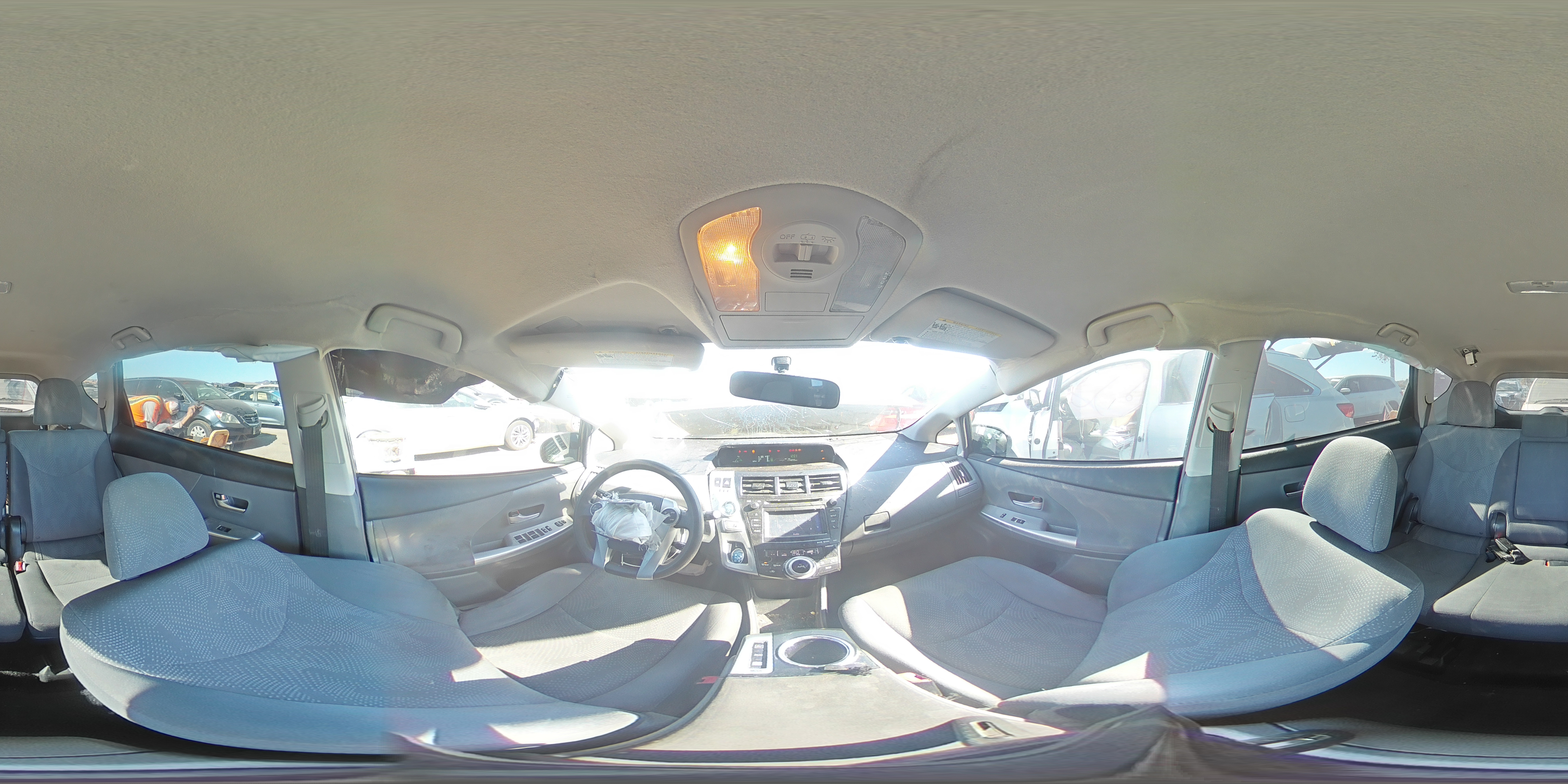2014 Toyota Prius VIN JTDZN3EU3E3320330 Copart auction photo, front end damage thumbnail 12