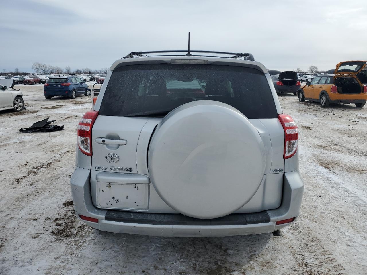 2009 Toyota RAV 4 VIN 2T3BK31V39W011002 Copart auction photo, front end / side damage thumbnail 6