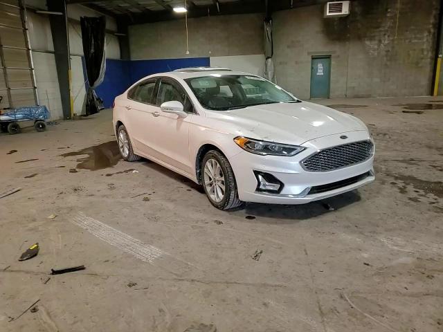 2019 Ford Fusion VIN 3FA6P0SU6KR279839 Copart auction photo, undercarriage damage thumbnail 14
