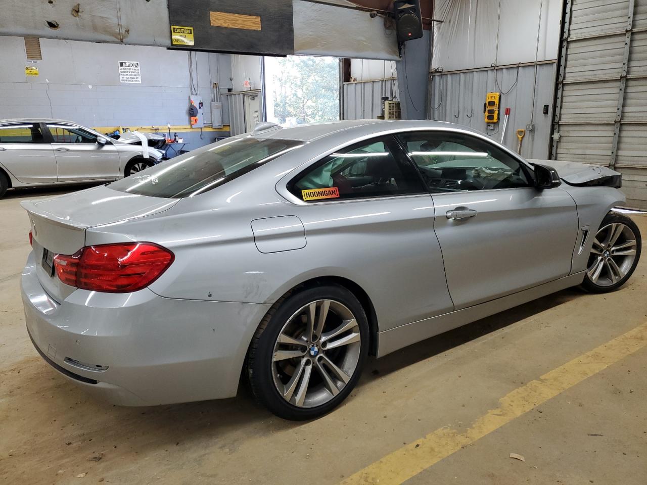 2016 BMW 4er VIN WBA3N7C5XGK226265 Copart auction photo, front end / undercarriage damage thumbnail 3