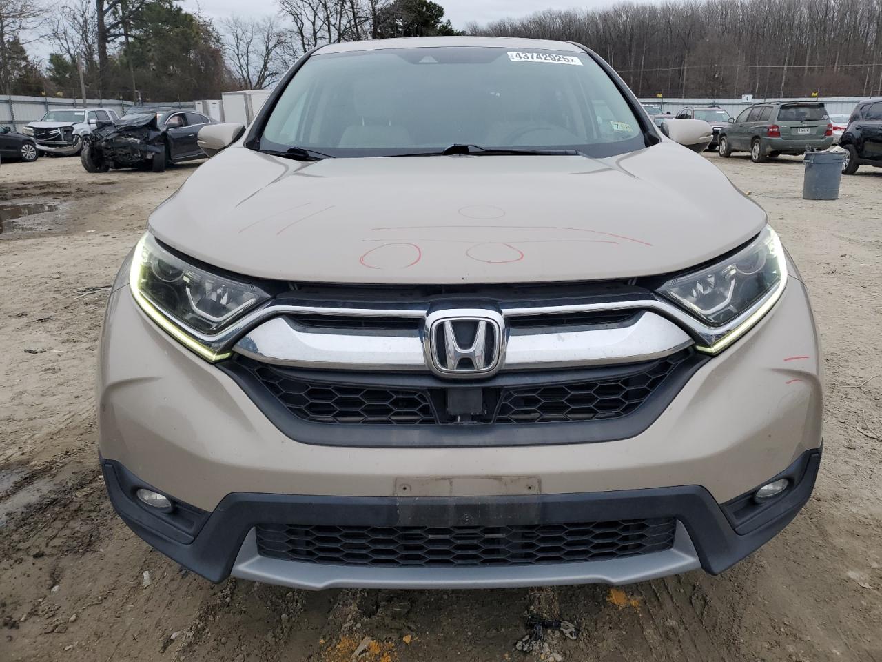 2019 Honda CR-V VIN 2HKRW1H52KH505703 Copart auction photo, rear end / minor dent/scratches damage thumbnail 5