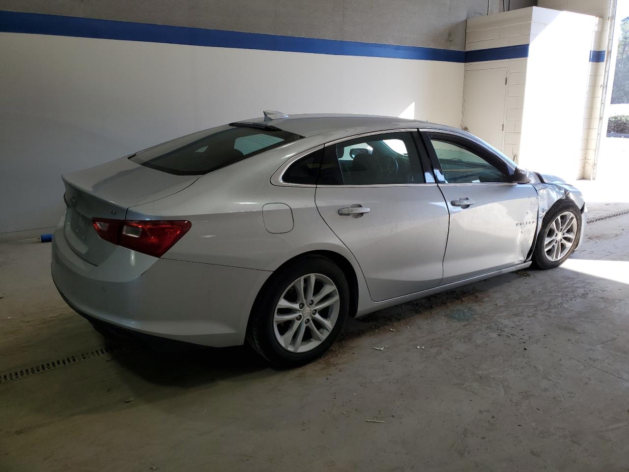 2017 Chevrolet Malibu VIN 1G1ZE5ST3HF176748 Copart auction photo, front end / undercarriage damage thumbnail 3