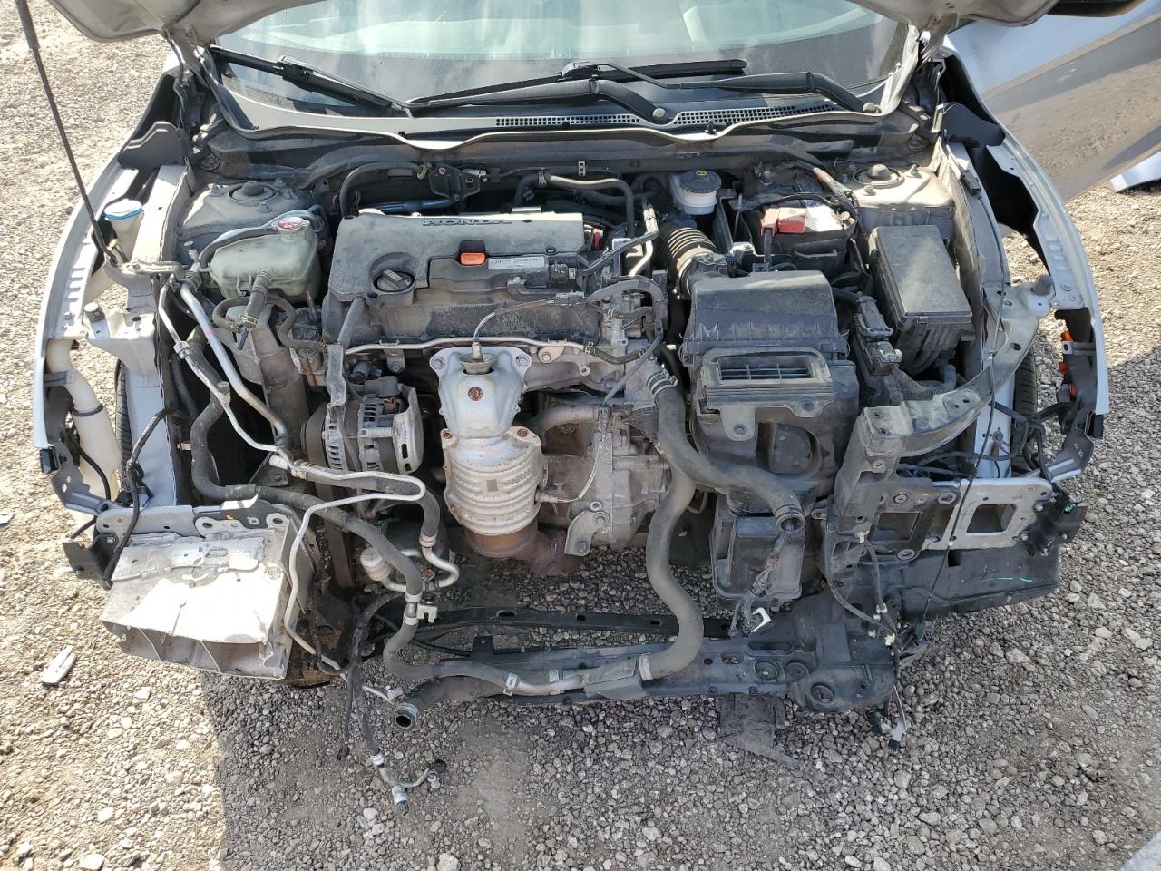2016 Honda Civic VIN 2HGFC4B5XGH303795 Copart auction photo, front end / rear end damage thumbnail 11