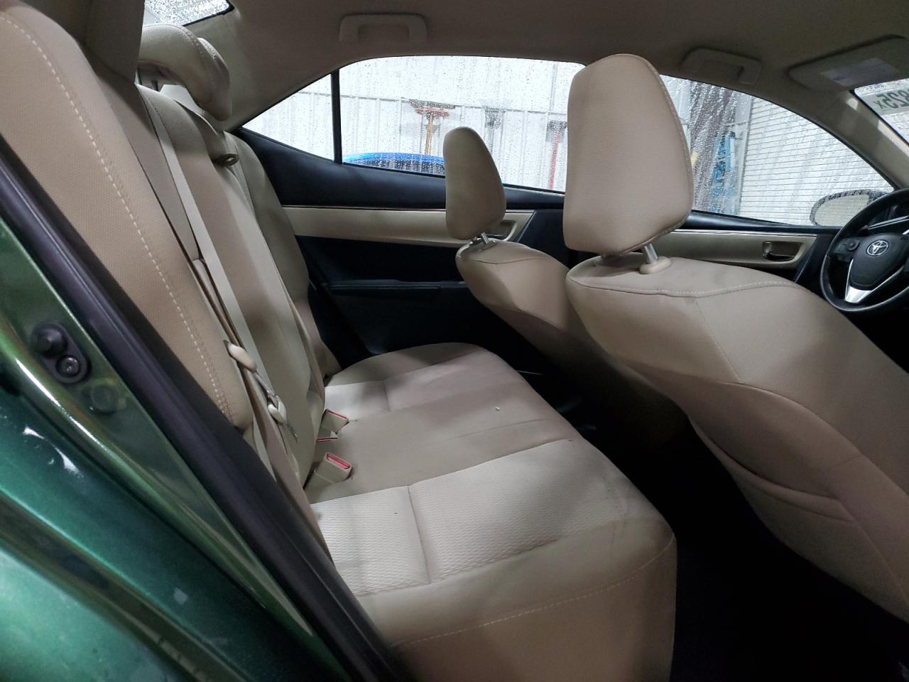 2015 Toyota Corolla VIN 2T1BURHE4FC466370 Copart auction photo, rear end damage thumbnail 10