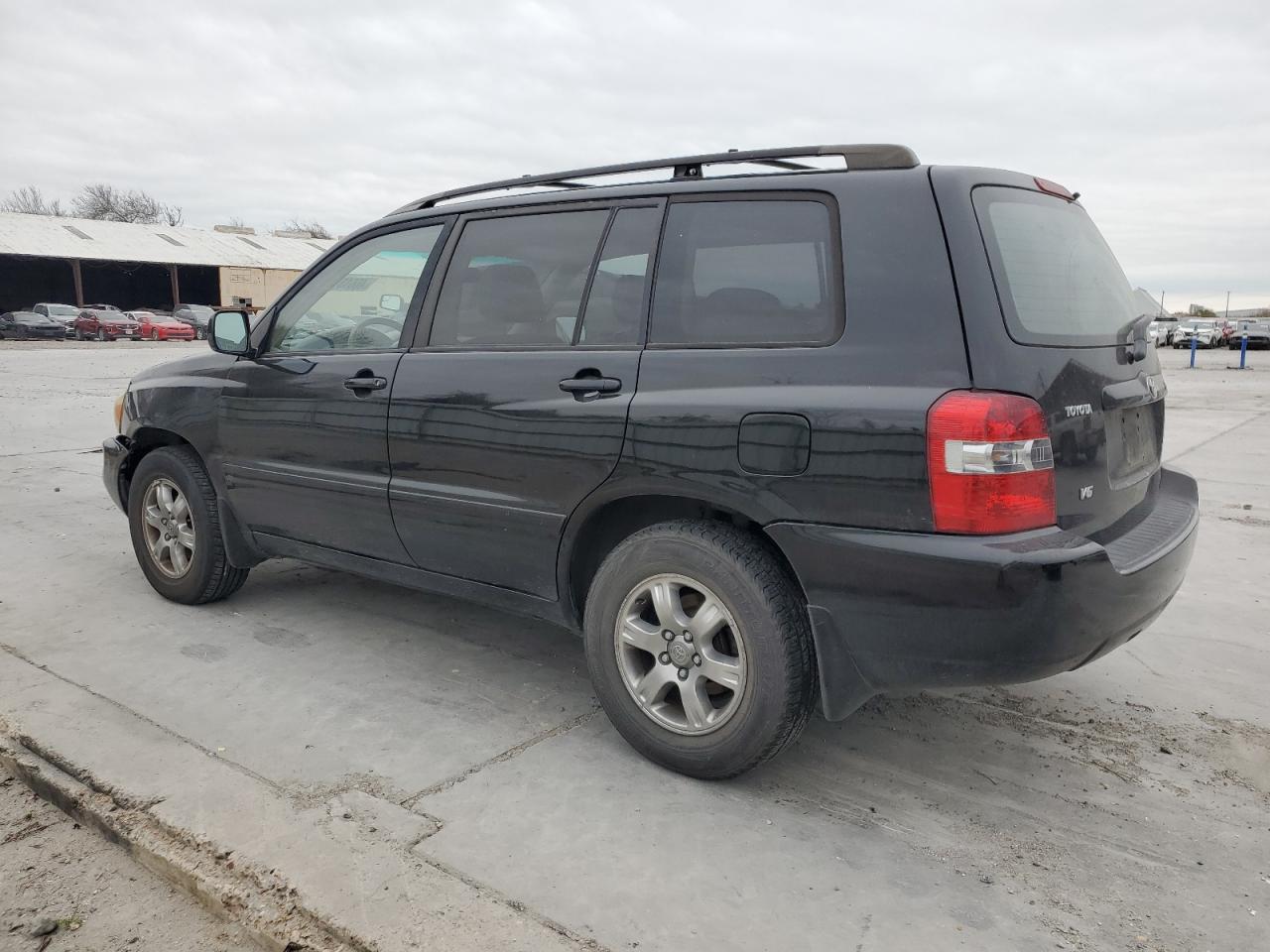 2005 Toyota Highlander VIN JTEGP21A050066614 Copart auction photo, front end / rear end damage thumbnail 2