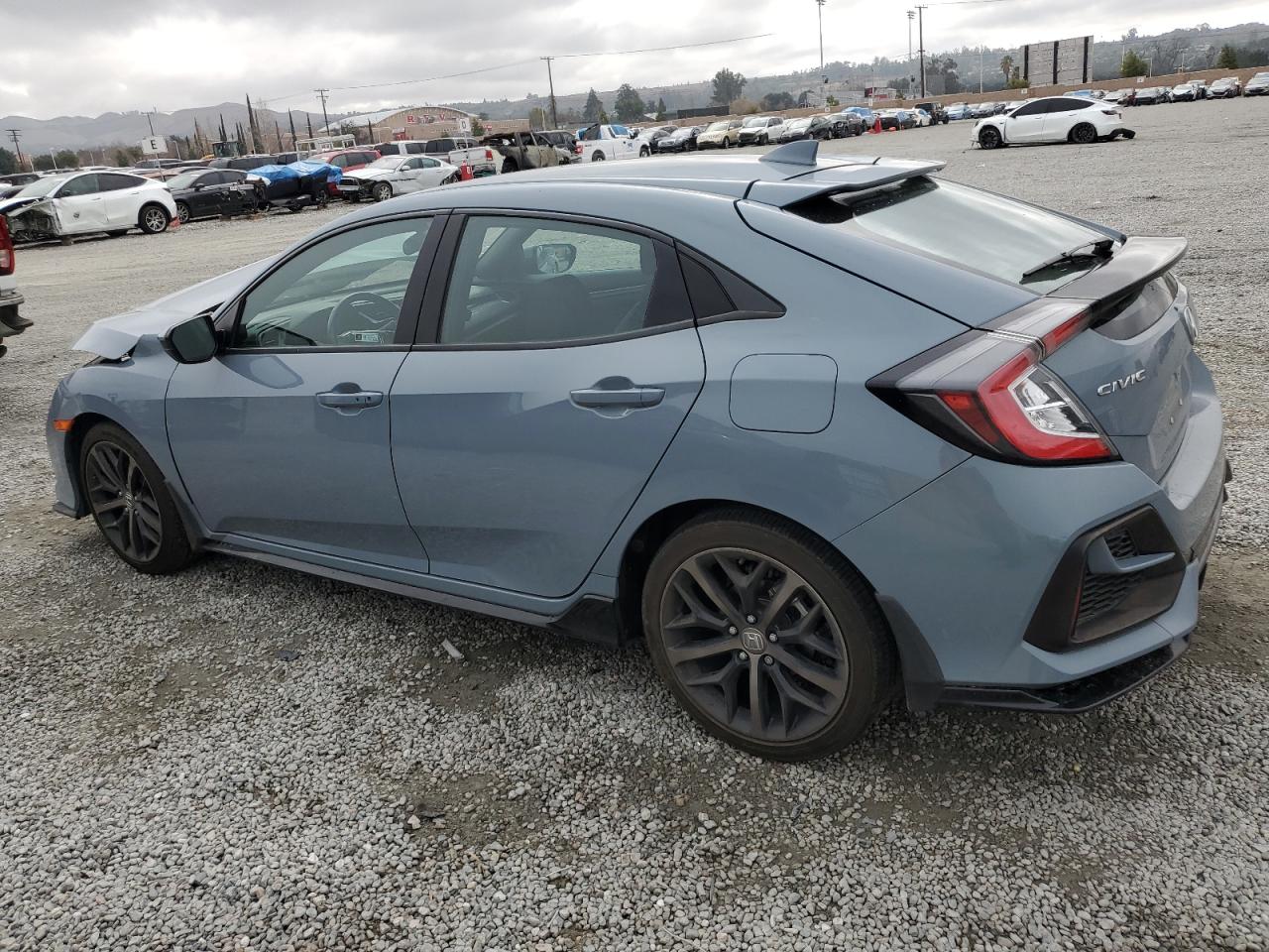 2021 Honda Civic VIN SHHFK7H48MU426318 Copart auction photo, front end damage thumbnail 2