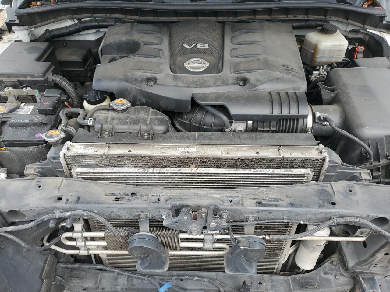 2017 Nissan Armada VIN JN8AY2ND7H9011223 Copart auction photo, front end / minor dent/scratches damage thumbnail 12