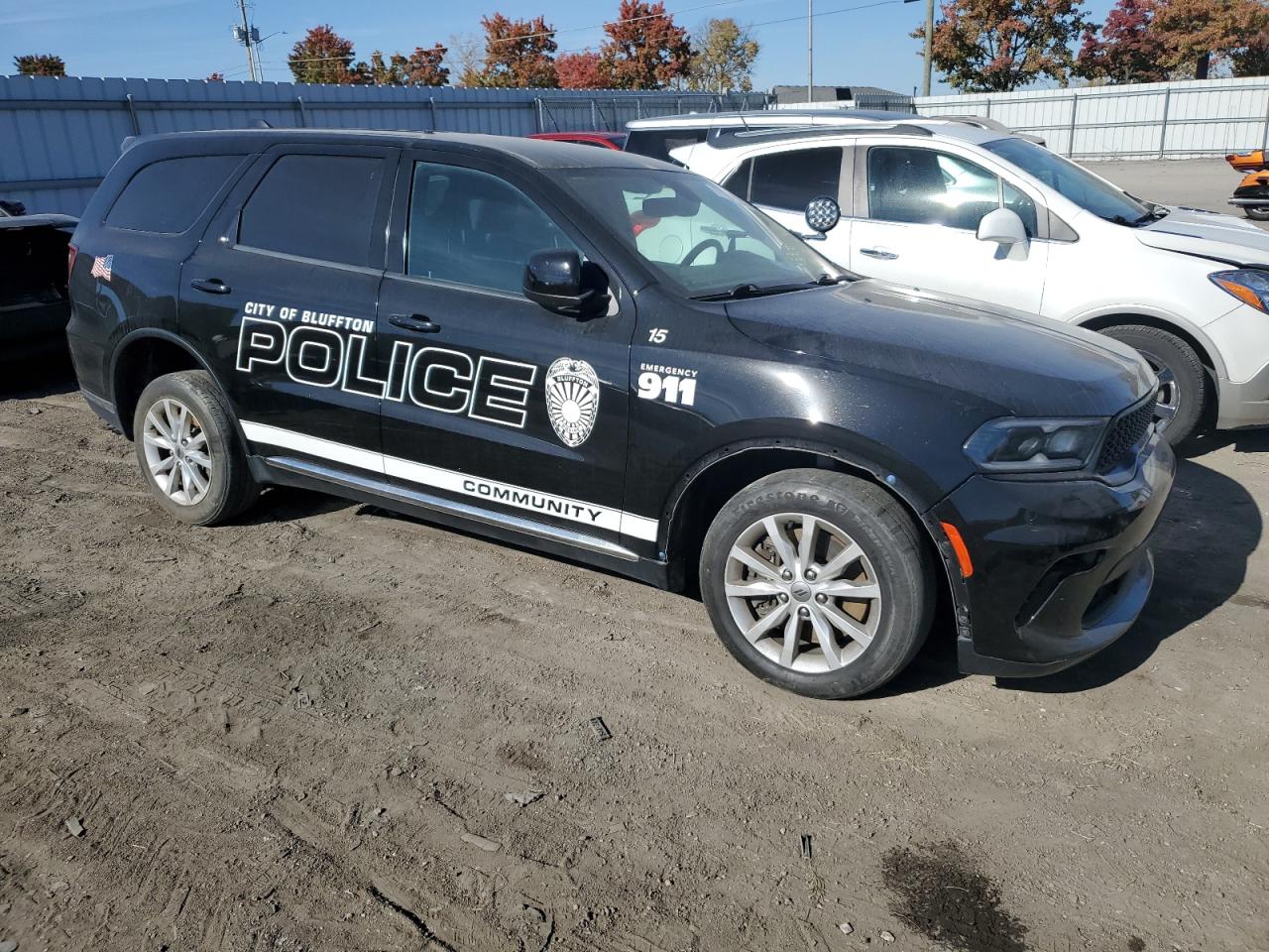2021 Dodge Durango VIN 1C4SDJFTXMC764365 Copart auction photo, front end / undercarriage damage thumbnail 4