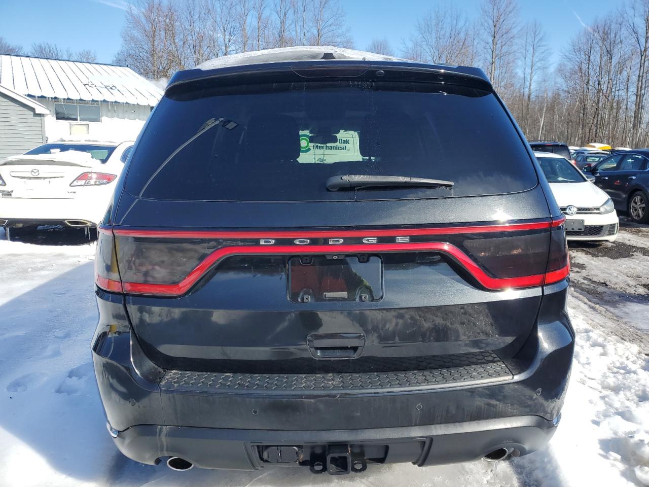 2014 Dodge Durango VIN 1C4SDJET9EC358127 Copart auction photo, front end / minor dent/scratches damage thumbnail 6