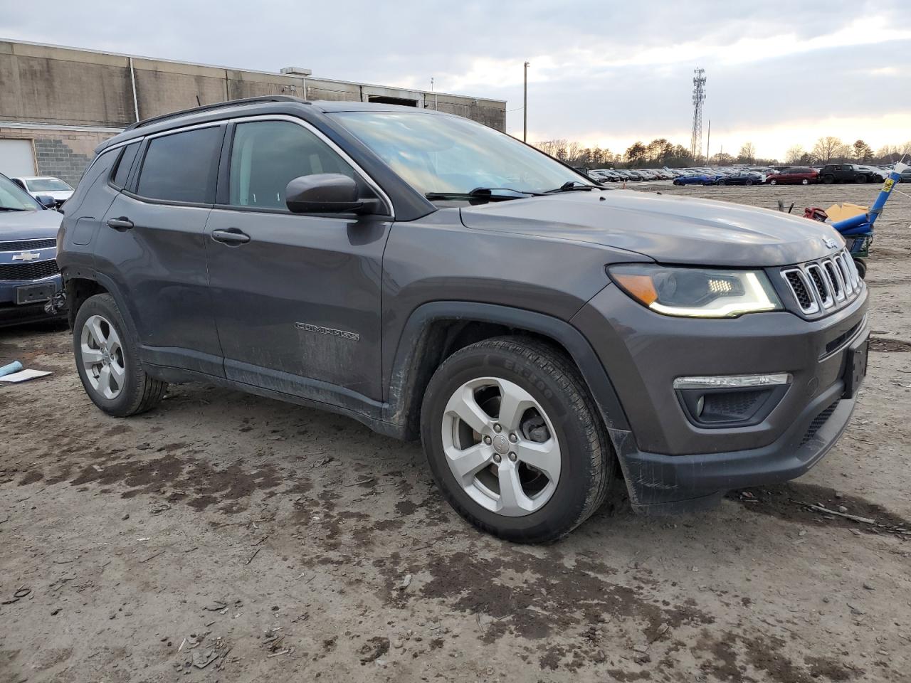 2020 Jeep Compass VIN 3C4NJCBB9LT129302 Copart auction photo, rear end damage thumbnail 4