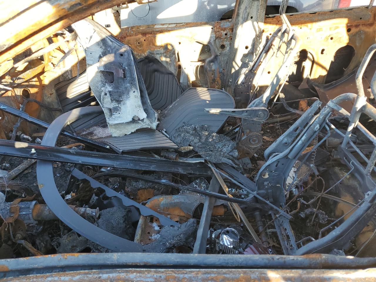 2022 Honda Pilot VIN 5FNYF6H26NB078446 Copart auction photo, burn damage thumbnail 7