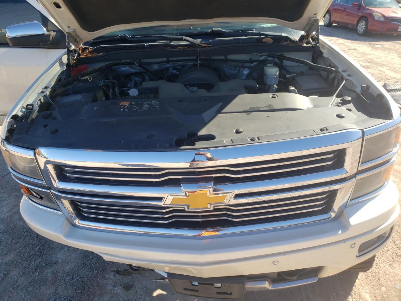 2014 Chevrolet Silverado VIN 3GCUKTEC2EG534944 Copart auction photo, front end / undercarriage damage thumbnail 12
