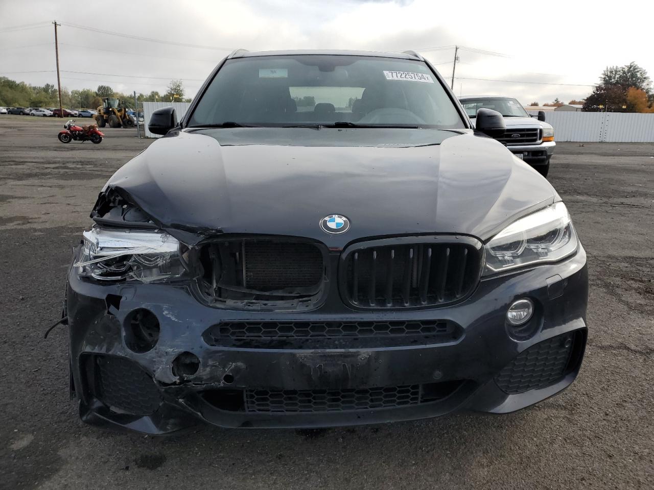 2015 BMW X5 VIN 5UXKR0C51F0K61599 Copart auction photo, front end damage thumbnail 5