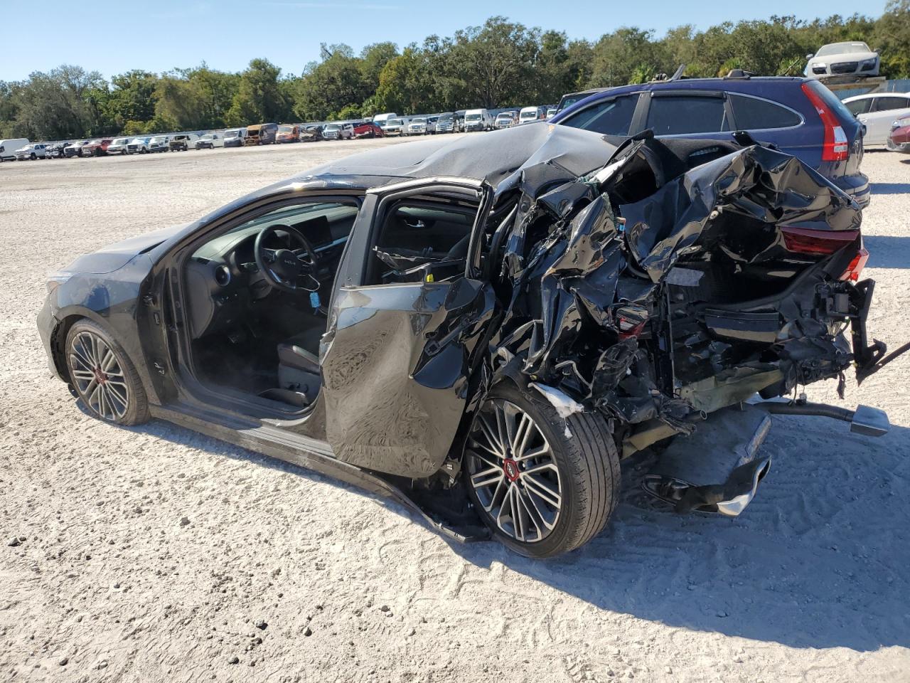 2023 KIA Forte VIN 3KPF44AC6PE561772 Copart auction photo, all over / undercarriage damage thumbnail 2