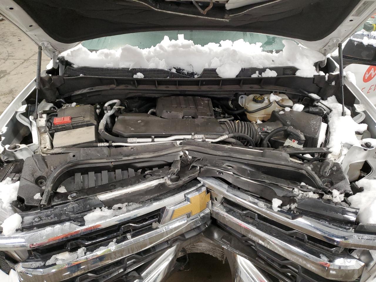 2022 Chevrolet Silverado VIN 1GCPDKEK8NZ636225 Copart auction photo, front end damage thumbnail 11