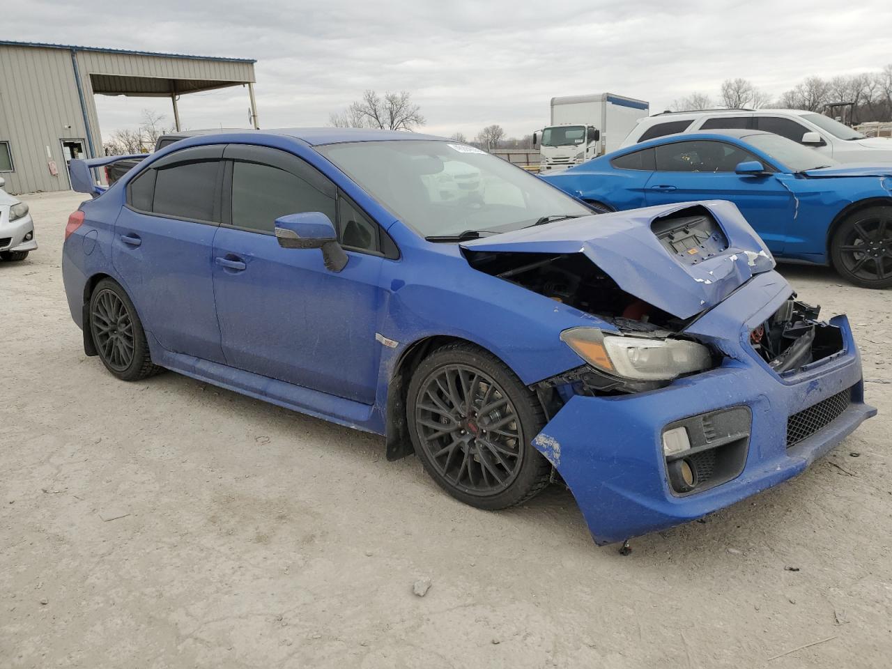 2016 Subaru WRX VIN JF1VA2M6XG9811345 Copart auction photo, front end damage thumbnail 4