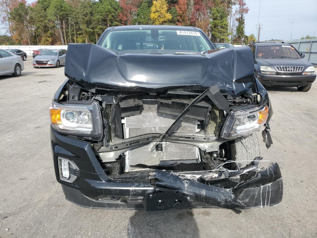 2022 GMC Canyon VIN 1GTG6CEN5N1333945 Copart auction photo, front end damage thumbnail 5