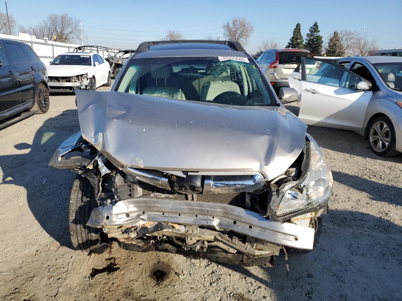 2014 Subaru Outback VIN 4S4BRDMC8E2298928 Copart auction photo, front end damage thumbnail 5