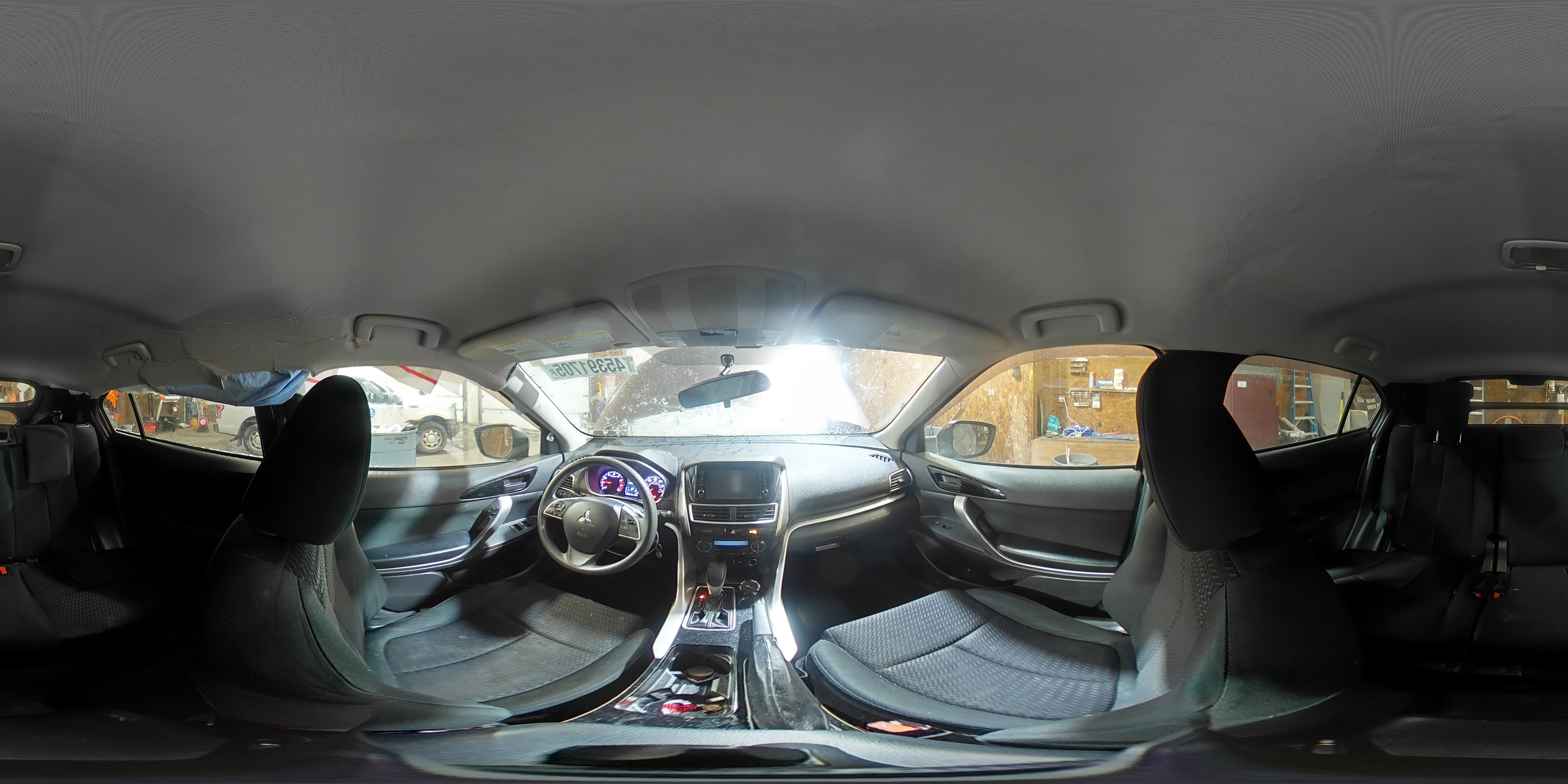 2018 Mitsubishi Eclipse VIN JA4AS3AAXJZ039984 Copart auction photo, front end / side damage thumbnail 14