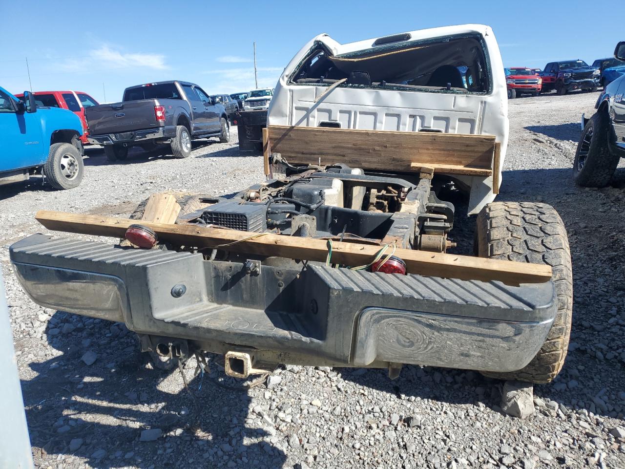 2010 Ford F350 VIN 1FTWX3BY7AEB18397 Copart auction photo, rollover damage thumbnail 6