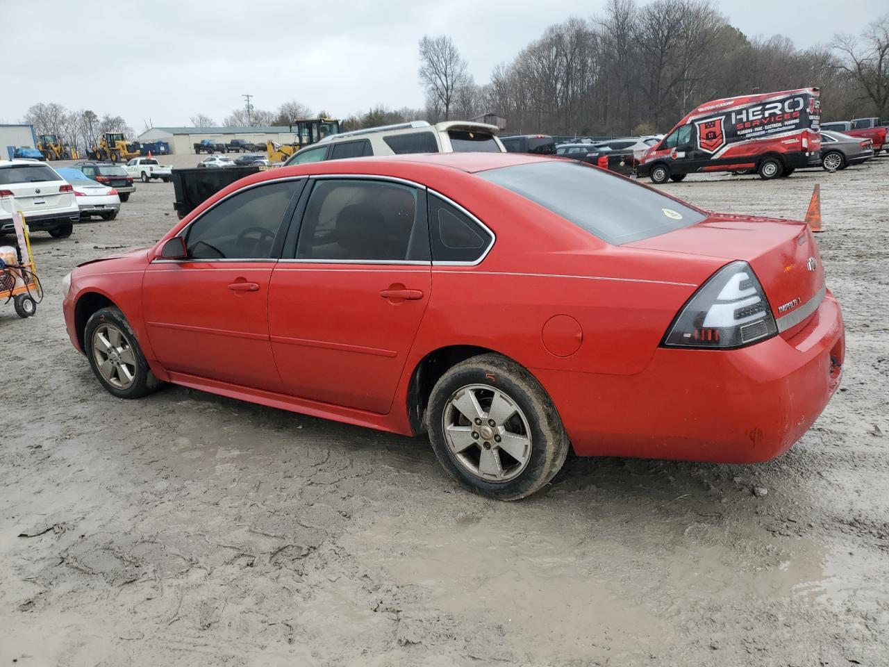 2011 Chevrolet Impala VIN 2G1WG5EK8B1296740 Copart auction photo, front end damage thumbnail 2