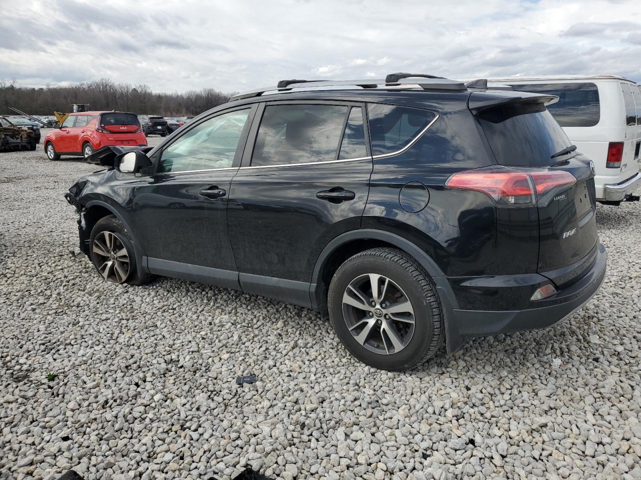 2017 Toyota RAV 4 VIN 2T3RFREV7HW539835 Copart auction photo, front end damage thumbnail 2